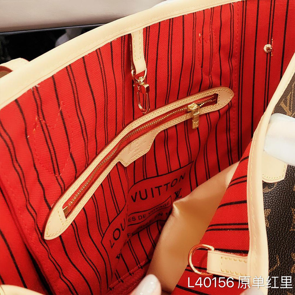 LV Monogram MM Red Inner - Image 5