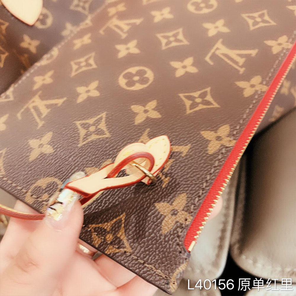 LV Monogram MM Red Inner - Image 7
