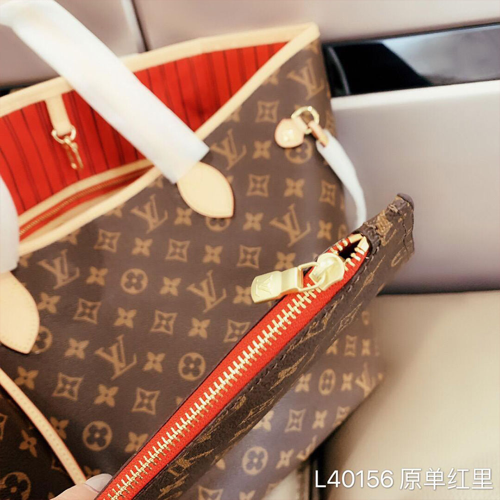 LV Monogram MM Red Inner - Image 8