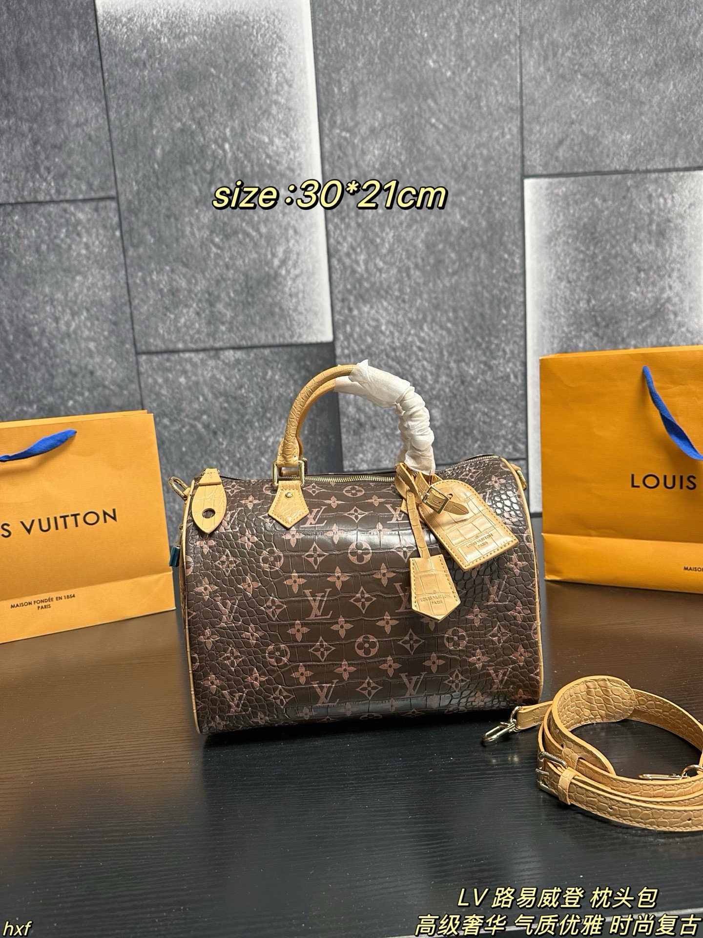 Croc leather speedy lv 2026 - Image 2