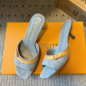 Open toe and heels luxury shoes 01